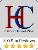 Logo of Hyl Conte Law, PLLC with 5 star reviews